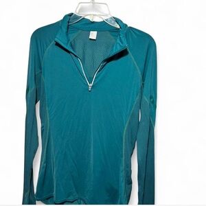 GAP Teal Long Sleeve Swim Coverup